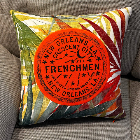 Frenchmen Pillow (as shown)