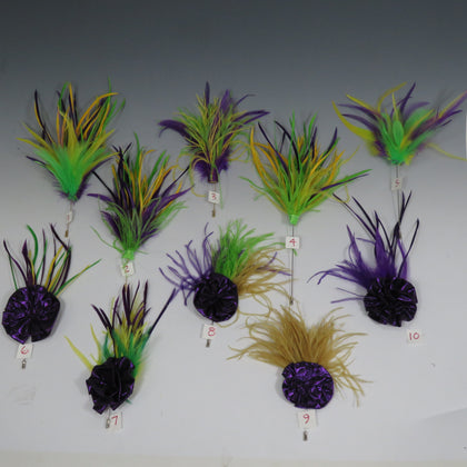 Mardi Gras Hat & Stick Pins