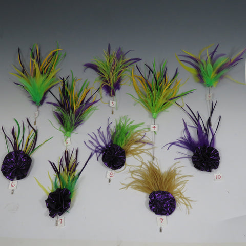 Mardi Gras Hat & Stick Pins
