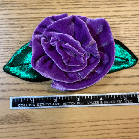 Fabric Flower Pins