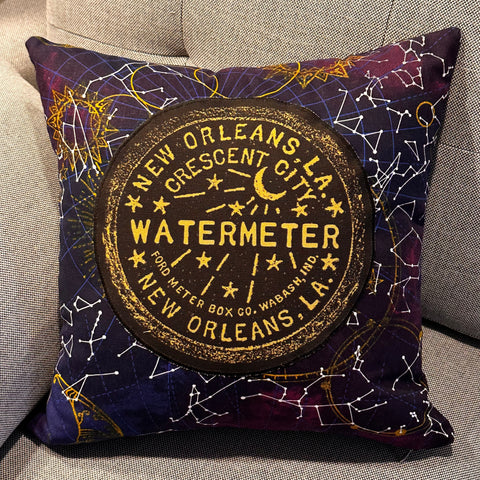 Watermeter Pillow (as shown)