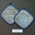 Pair of Terrazzo Mosaic Potholders