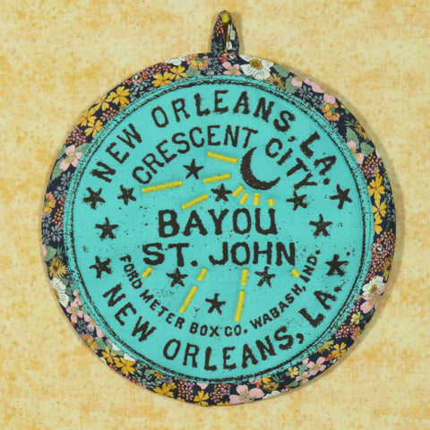Bayou St. John Potholder (As Shown)