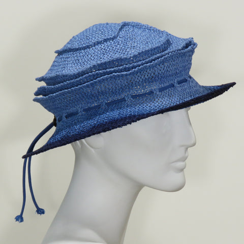 Frizbi, Blue Ombre with Cord Stop