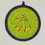 Mardi Gras Potholder