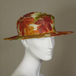 Sheer Delight Flat Brim, Handmade Leaf Lace, Size Large