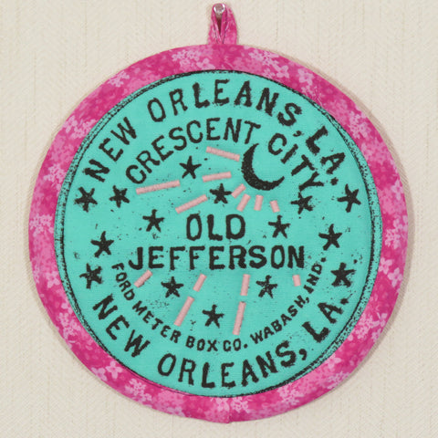 Old Jefferson Potholder (as shown)