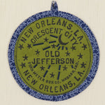 Old Jefferson Potholder (as shown)