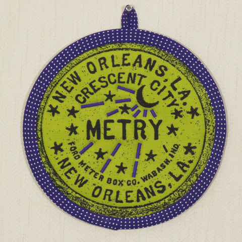 Metry Potholder (as shown)