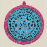 New Orleans Potholder (as shown)