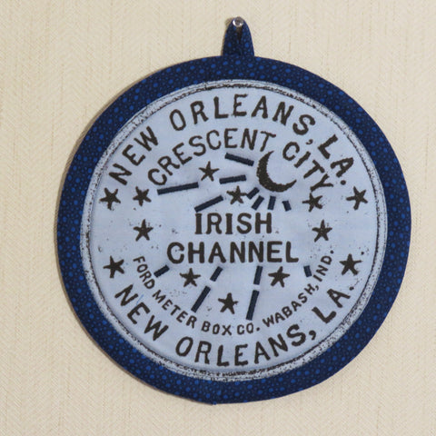 Irish Channel Potholder (as shown)