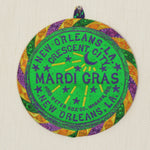 Mardi Gras Potholder (as shown)