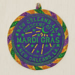 Mardi Gras Potholder (as shown)