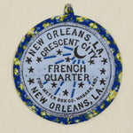 French Quarter Potholder (as shown)