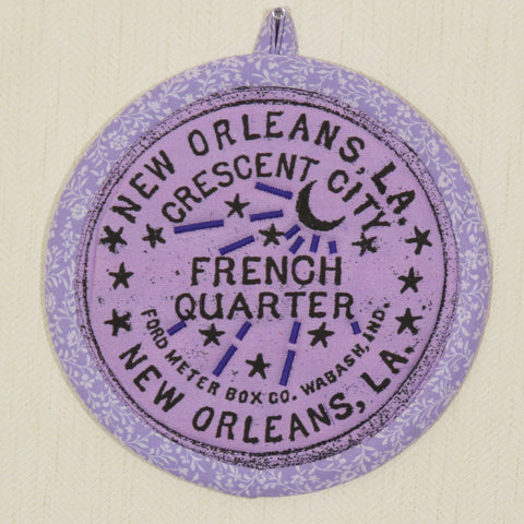 French Quarter Potholder (as shown)