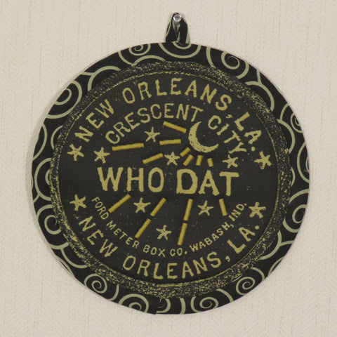 Who Dat Potholder (as shown)