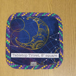 Mardi Gras Bead Print Trivet