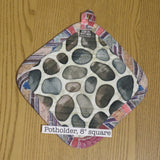Watkins Glen State Park Mosaic Print Potholder