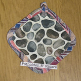 Watkins Glen State Park Mosaic Print Potholder