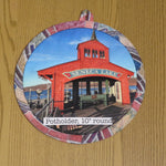 Watkins Glen's Seneca Lake Pier Print Potholder