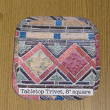 Watkins State Park Mosaic Print Trivet