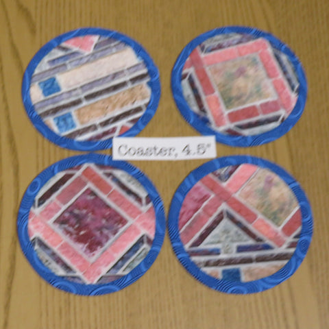 Set of four Coasters, Watkins Glen State Park Mosaic Print