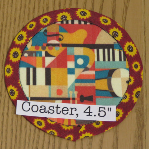 Music Print Coaster