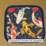 Koi Pond Print Trivet