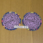 Pair of Coasters, Watermeter