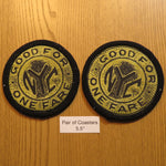 Set of Two NYC Subway Token-Inspired Coasters