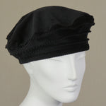 Kabuki Beret, Black Corduroy, Size Medium