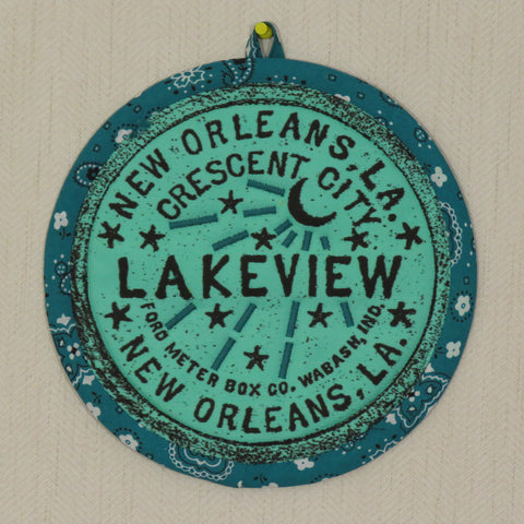 Lakeview Potholder (as shown)