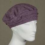 Kabuki Beret, Essex Yarn Dyed Linen, Size Large