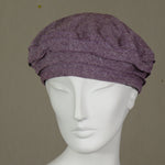 Kabuki Beret, Essex Yarn Dyed Linen, Size Large