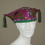 Kabuki Tri Fi, Mardi Gras Theme with Tassels and Trim. Size Large