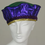 Crown, Mardi Gras, Foil Velvet, Size Large