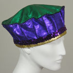 Crown, Mardi Gras, Foil Velvet, Size Large