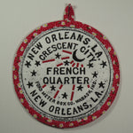 French Quarter Potholder (as shown)