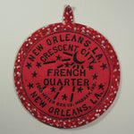 French Quarter Potholder (as shown)