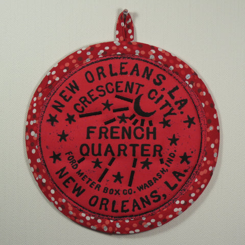French Quarter Potholder (as shown)