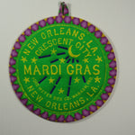 Mardi Gras Potholder (as shown)