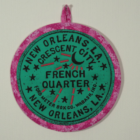 French Quarter Potholder (as shown)