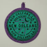 New Orleans Potholder (as shown)