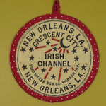 Irish Channel Potholder (as shown)
