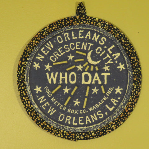Who Dat Potholder (as shown)