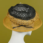 Frizbi, Gold and Black Mesh