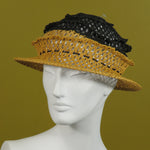 Frizbi, Gold and Black Mesh