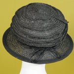 Frizbi, Black with Fabric Edge