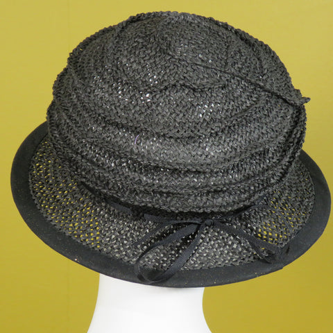 Frizbi, Black with Fabric Edge
