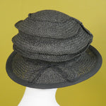 Frizbi, Black with Fabric Edge